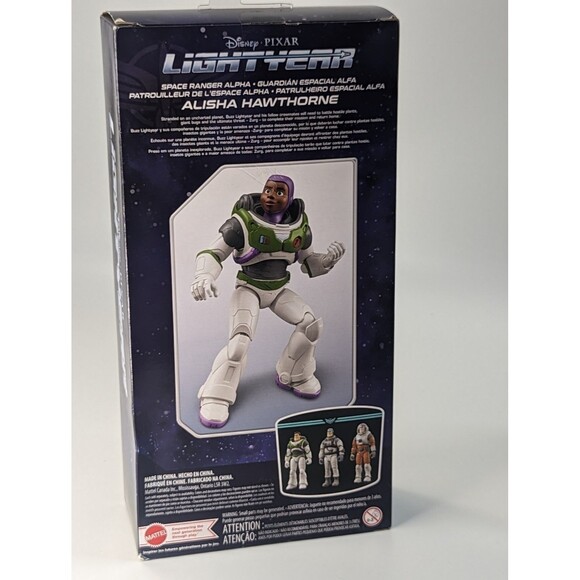 Disney Pixar Lightyear Toy Figure Space Ranger Alpha Alisha Hawthorne 12" - Picture 8 of 12
